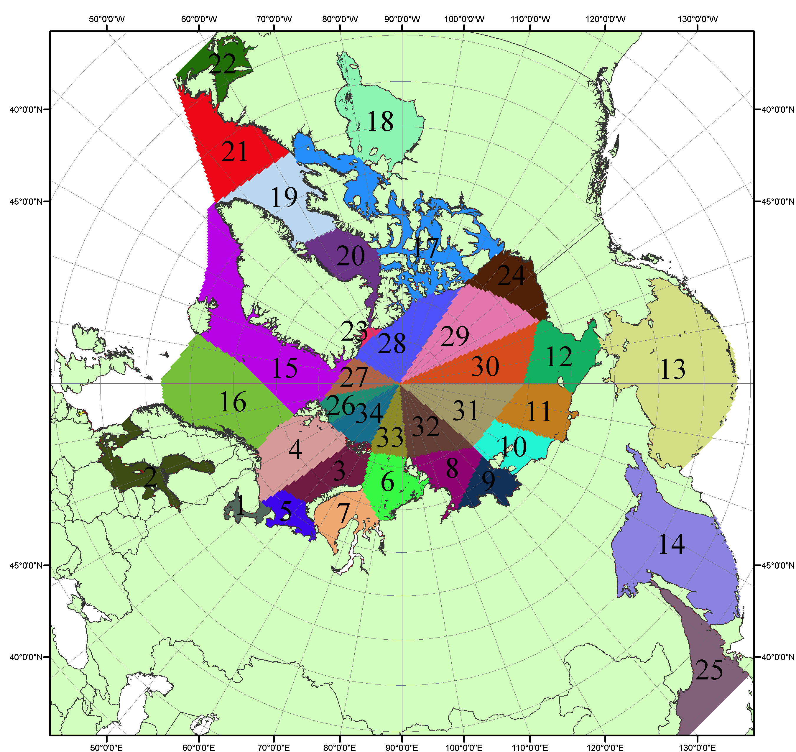 Some features  of ice conditions in the  northwestern part of the Arctic  Ocean for the period 1979-2022
